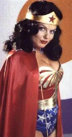Ginger Spice as Wonder Woman