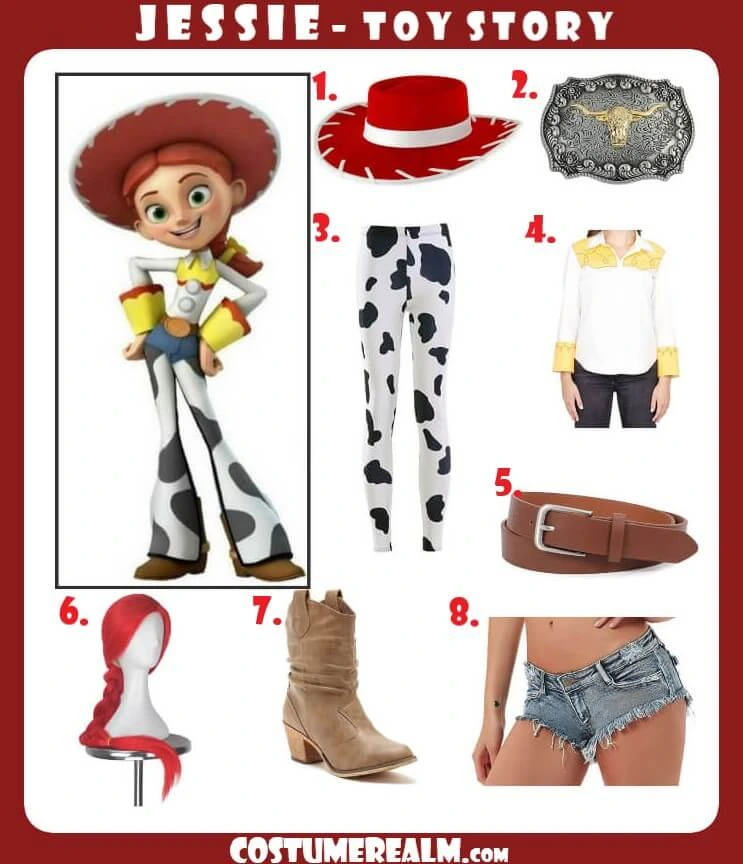 Jessie Halloween Costume-Toy Story