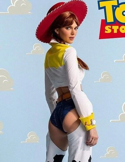 Kendall Jenner Toy Story Halloween Cosplay Costume (2022)