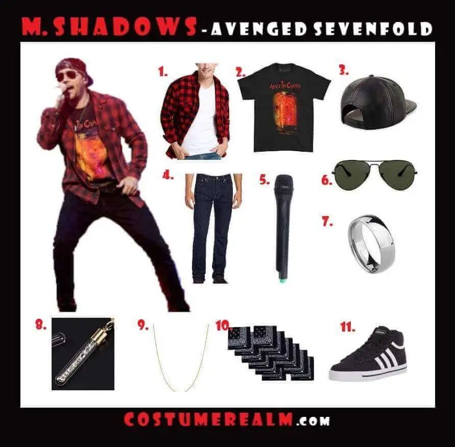 M. Shadows Costume