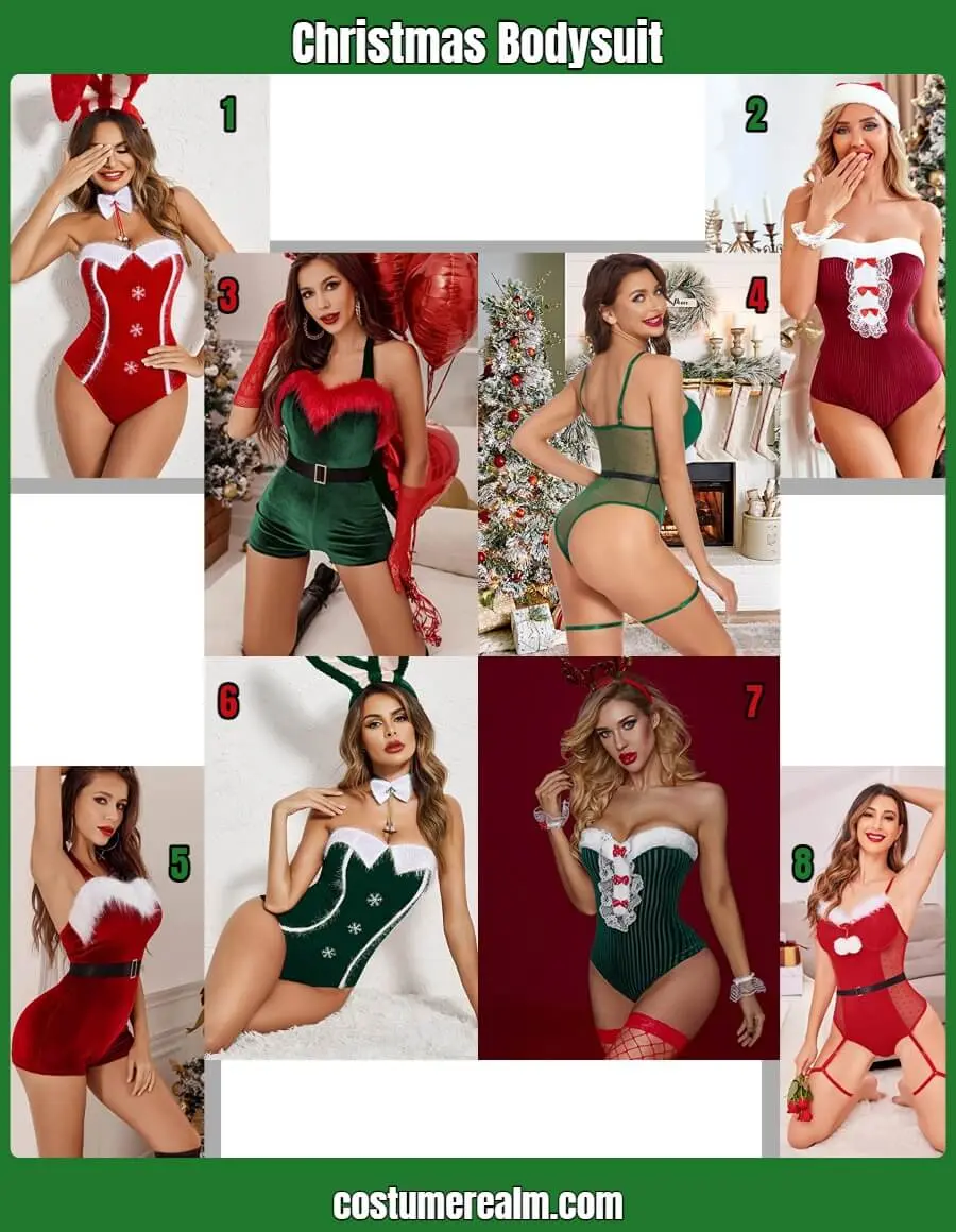 Christmas Bodysuit Outfits