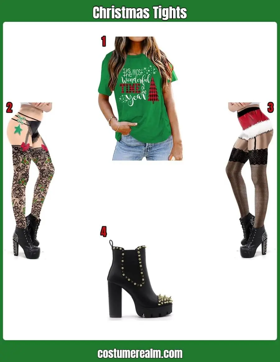 Christmas Tights Outfits