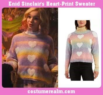 Enid Sinclair's Heart-Print Sweater