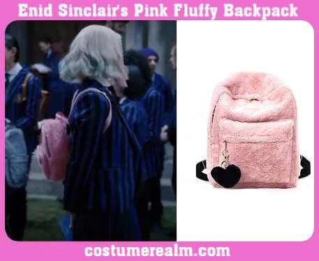 Enid Sinclair's Pink Fluffy Backpack