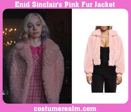 Enid Sinclair's Pink Fur Jacket