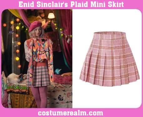 Enid Sinclair's Plaid Mini Skirt