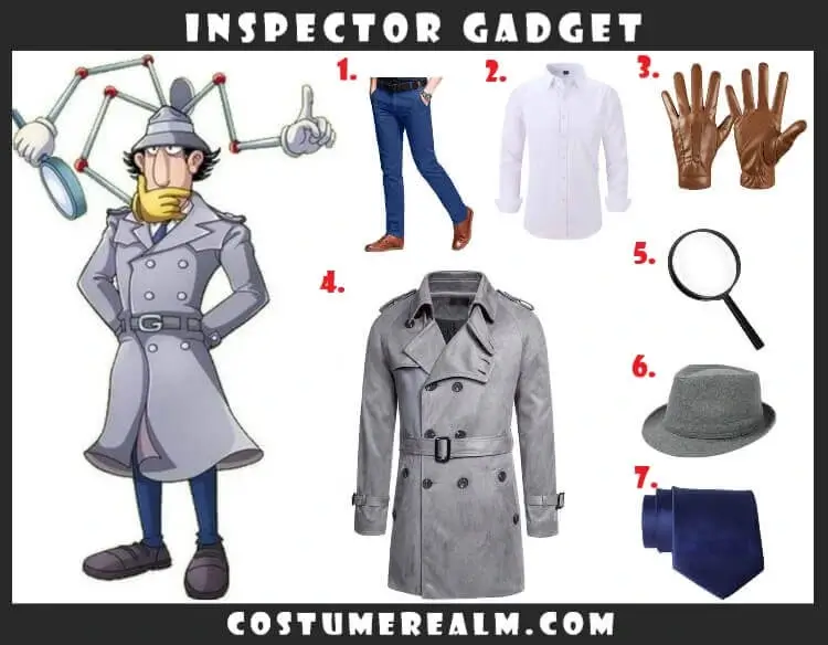 Inspector Gadget Costume - Costume Realm