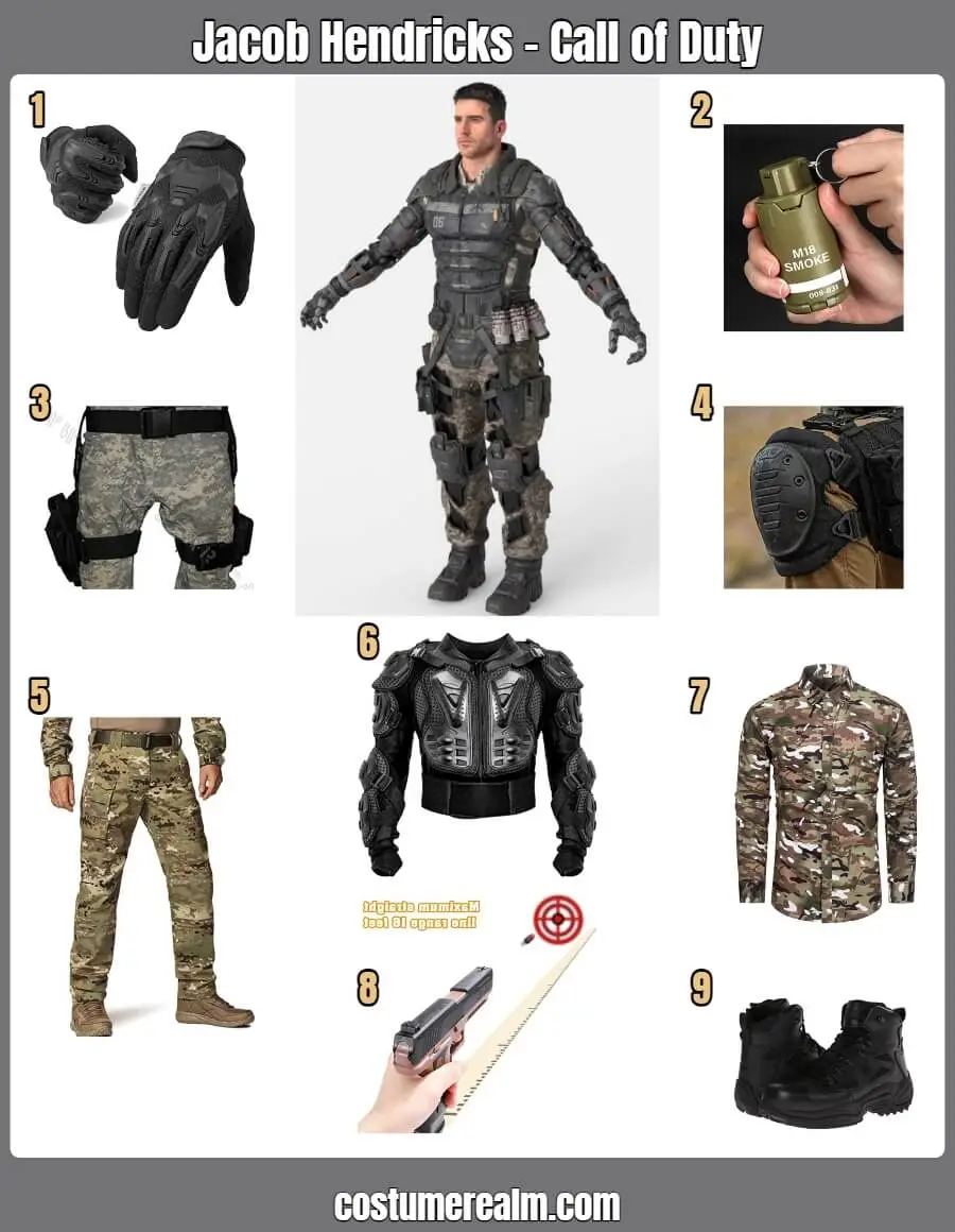 Jacob Hendricks Call of Duty Costume