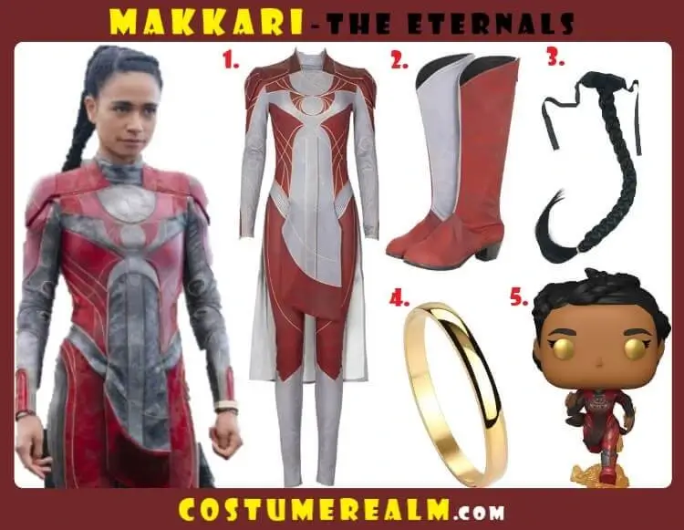 The Eternals Makkari Cosplay Costume