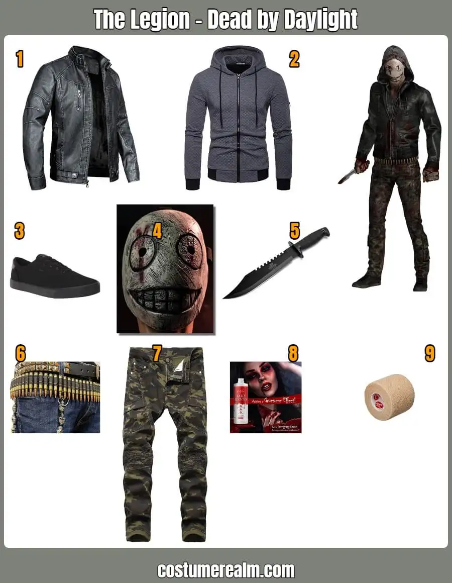 The Legion Dead by Daylight Costume