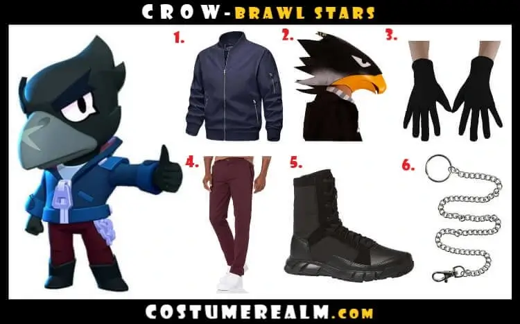 Brawl Stars Crow Costume