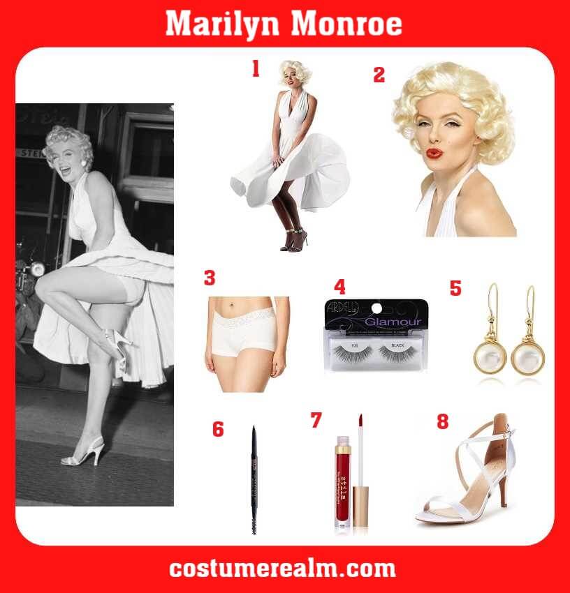 Dress like Marilyn Monroe