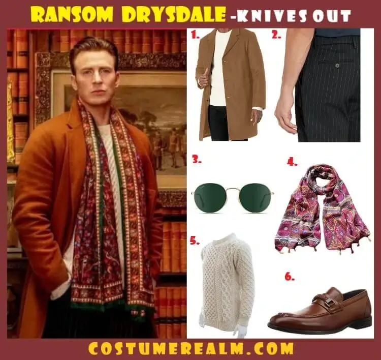 Hugh “Ransom” Drysdale Halloween Costume
