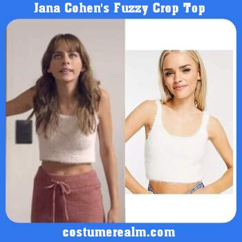 Jana Cohen's Fuzzy Crop Top
