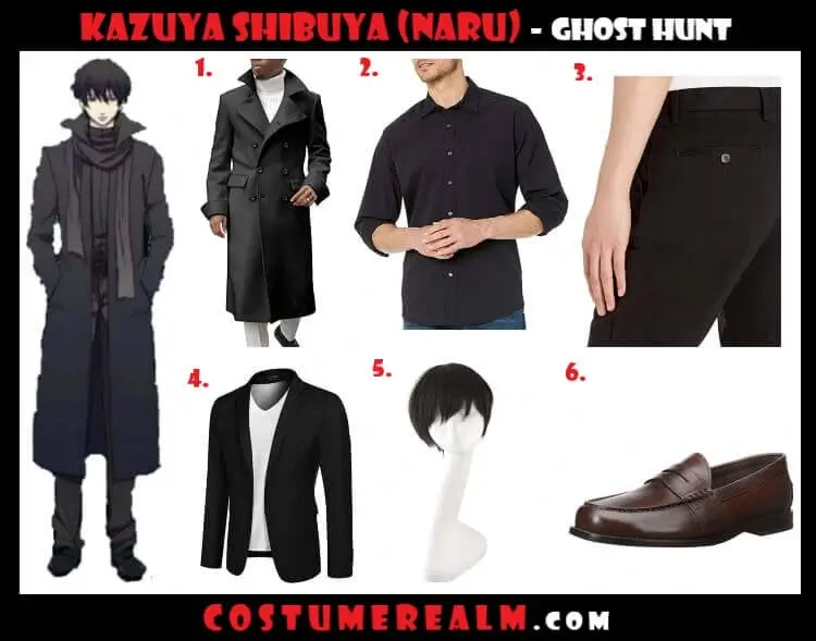 Kazuya Shibuya Naru Cosplay Costume