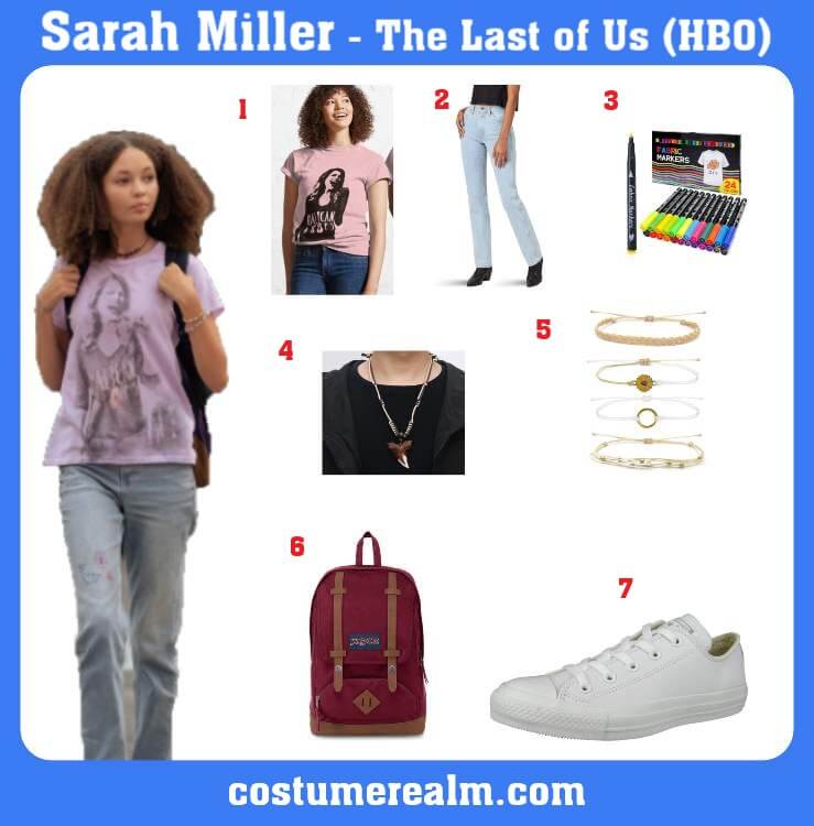 The Last of US HBO Sarah Miller Costume
