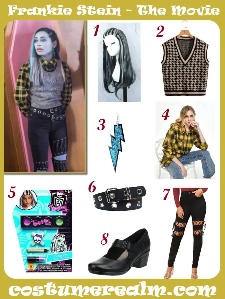 Frankie Stein Monster High The Movie Outfits
