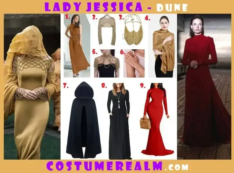 Lady Jessica Costume Dune