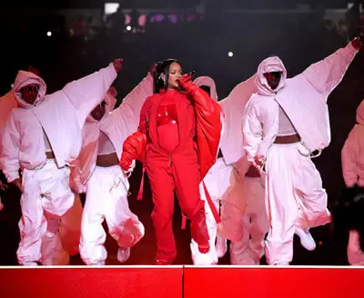 Rihanna Halftime Show Super Bowl 2023 Cosplay