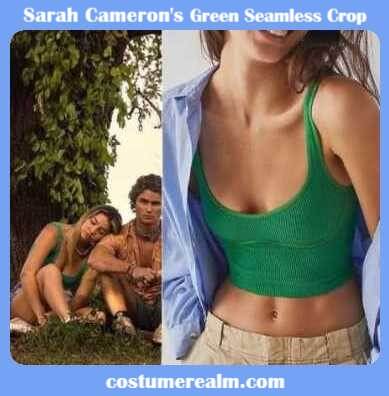 Sarah Cameron's Green Seamless Crop