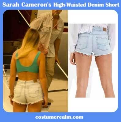 Sarah Cameron's High-Waisted Denim Short