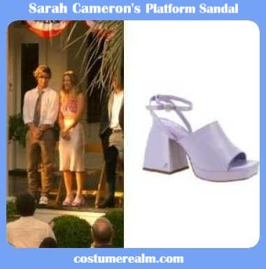 Sarah Cameron's Platform Sandal