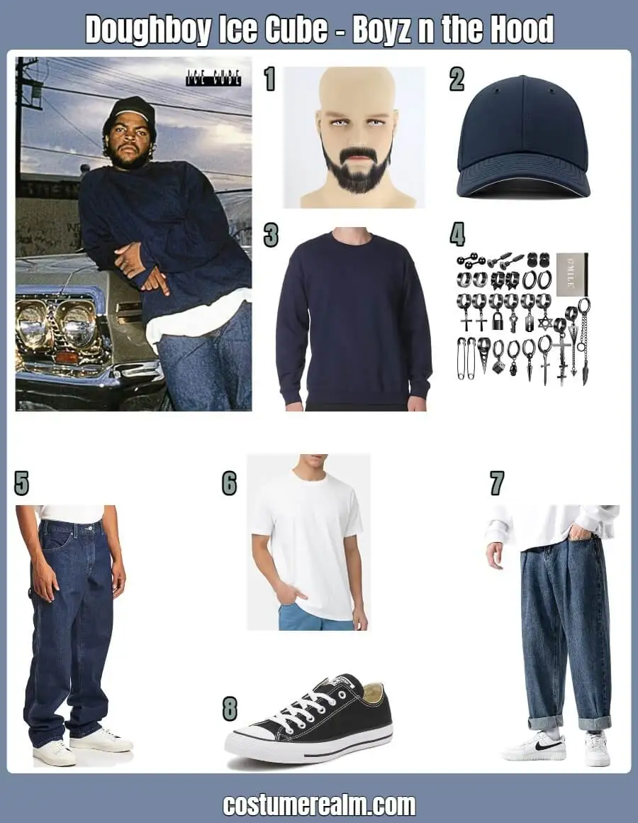 Doughboy Ice Cube Boyz n the Hood Costume