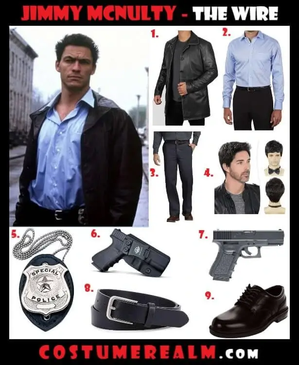 Jimmy McNulty Outfits The Wire