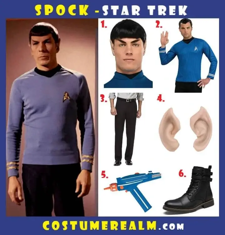 Spock Costume Star Trek
