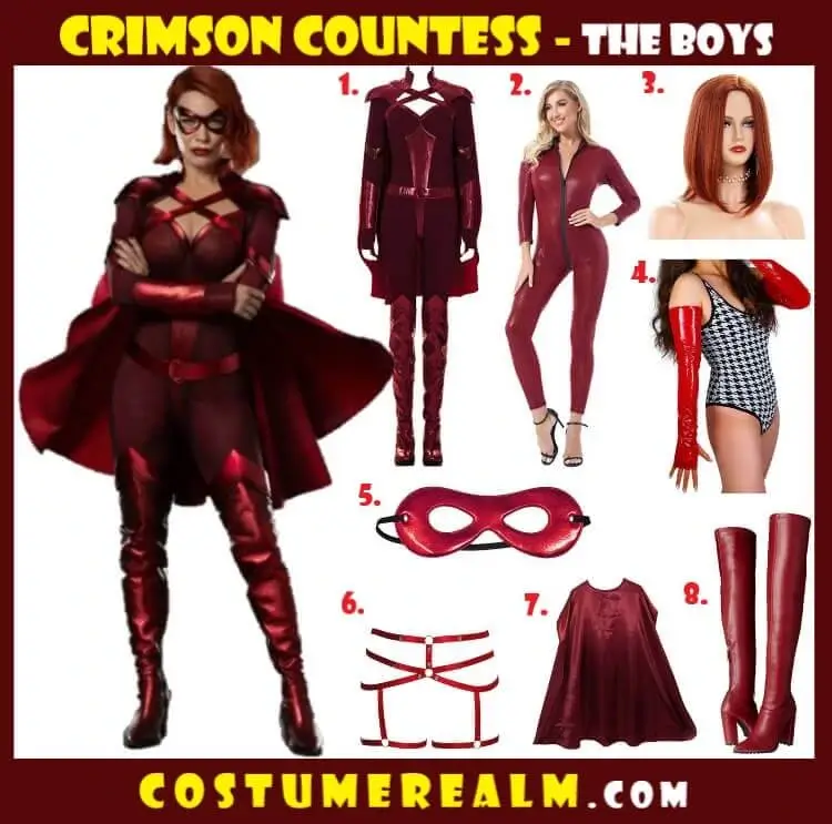 Crimson Countess Costume The Boys