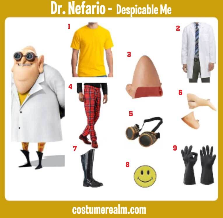 Dr Nefario Costume