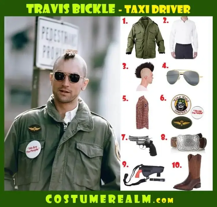 Dress Like Travis Bickle Taxi Driver