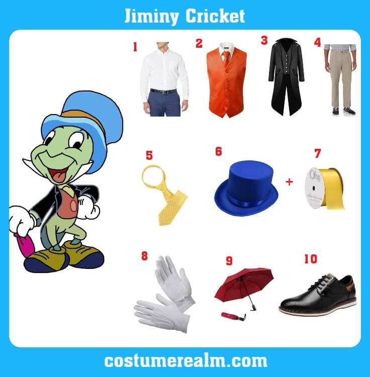 Jiminy Cricket Costume