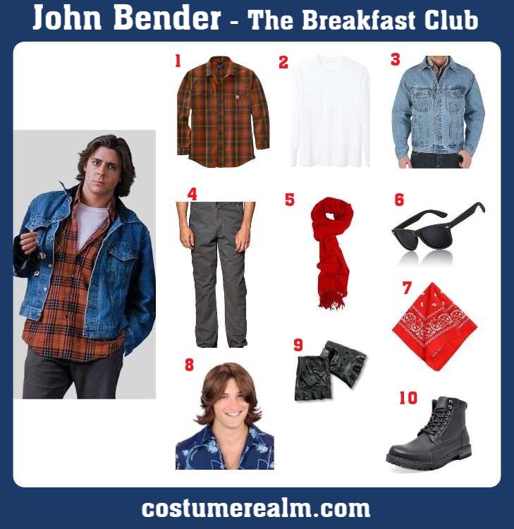 John Bender Costume