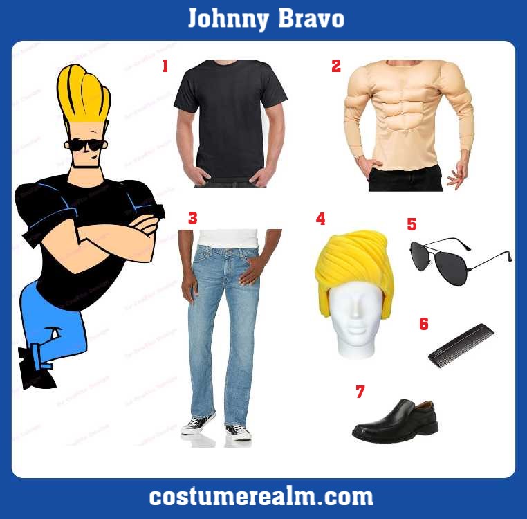 Johnny Bravo Costume