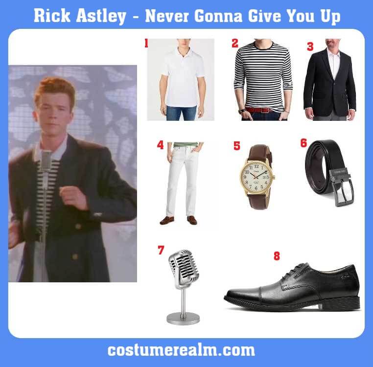 Rick Astley Costume