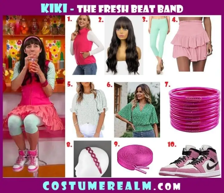 The Fresh Beat Band Kiki costume outfit