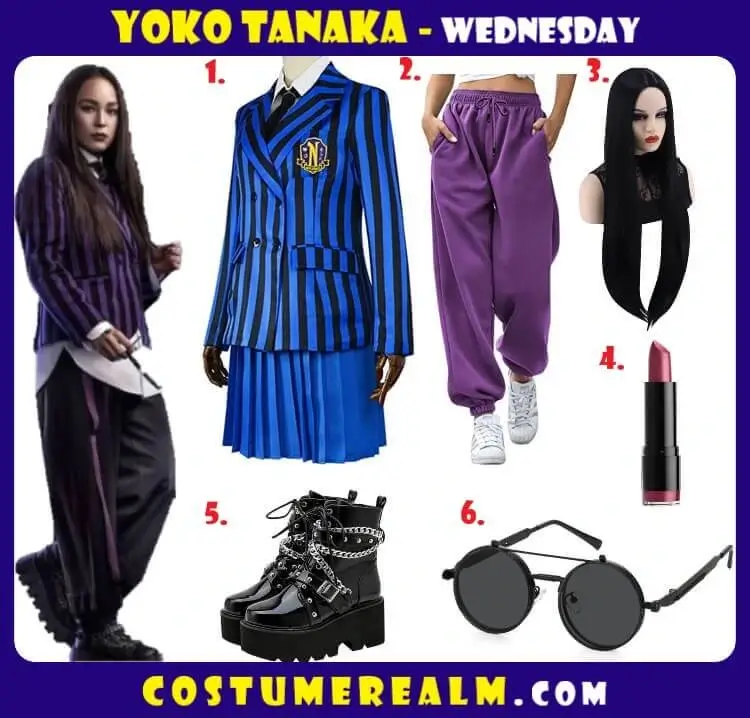 Yoko Tanaka Outfits Wednesday