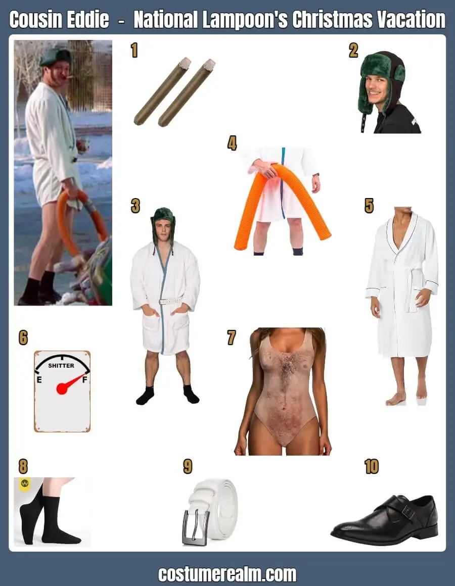 Cousin Eddie National Lampoon's Christmas Vacation Costume