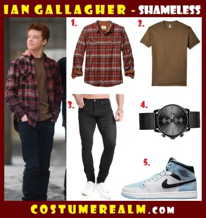 Ian Gallagher Outfits Shameless