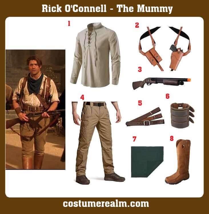 Rick O'Connell Costume
