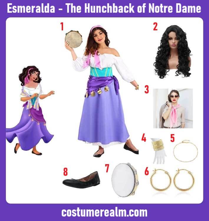 Esmeralda Costume