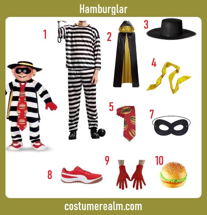 Hamburglar Costume