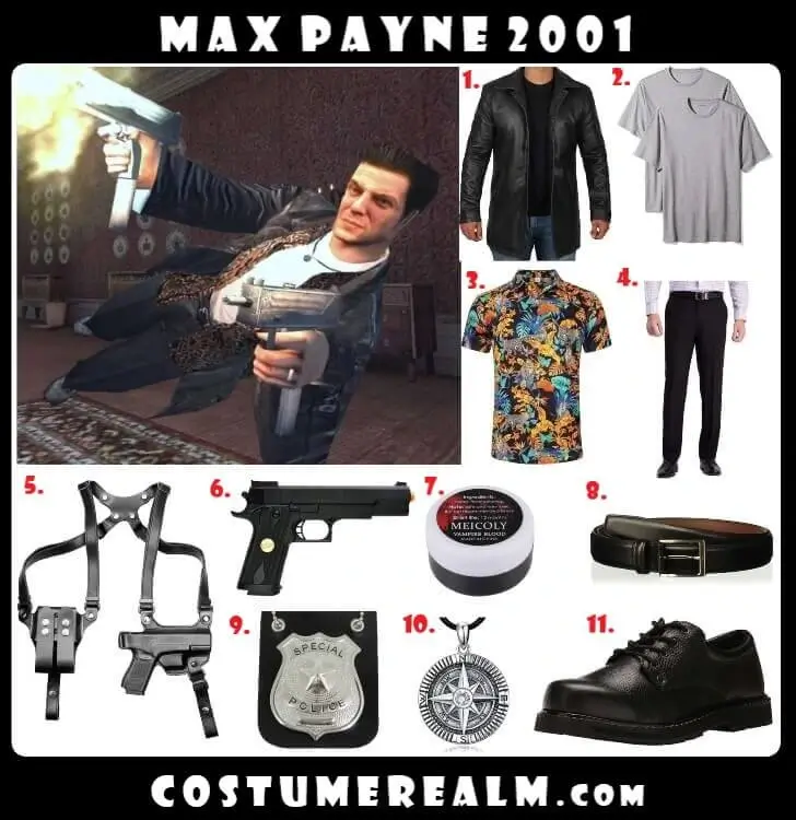 Max Payne Costume 2001