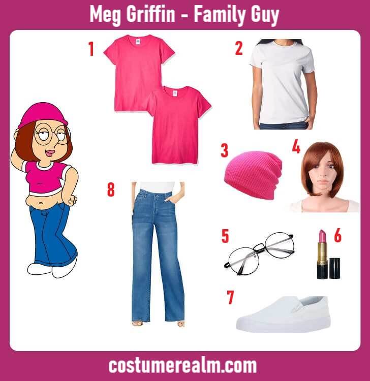 Meg Griffin Halloween Costume Guide Family Guy