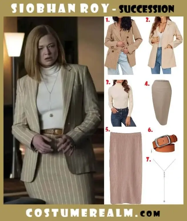 Siobhan Roy Outfits Succession