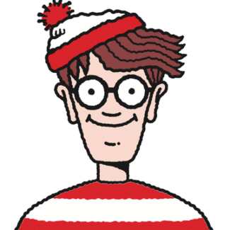 Waldo cosplay