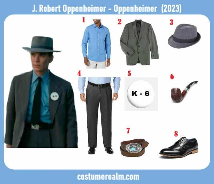 How To Dress Like Dress Like Oppenheimer Guide For Cosplay & Halloween