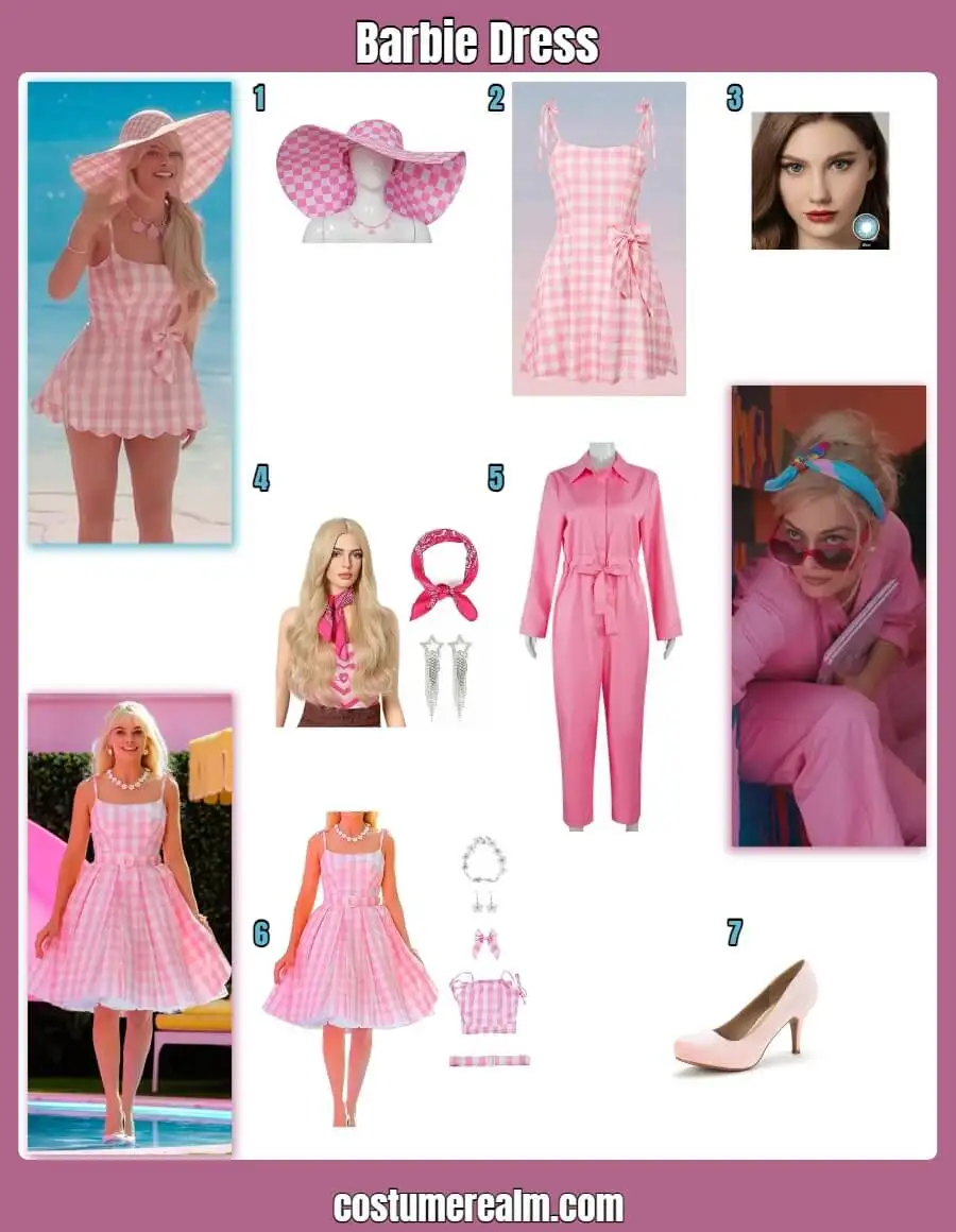 Barbie 2023 Dress Costume