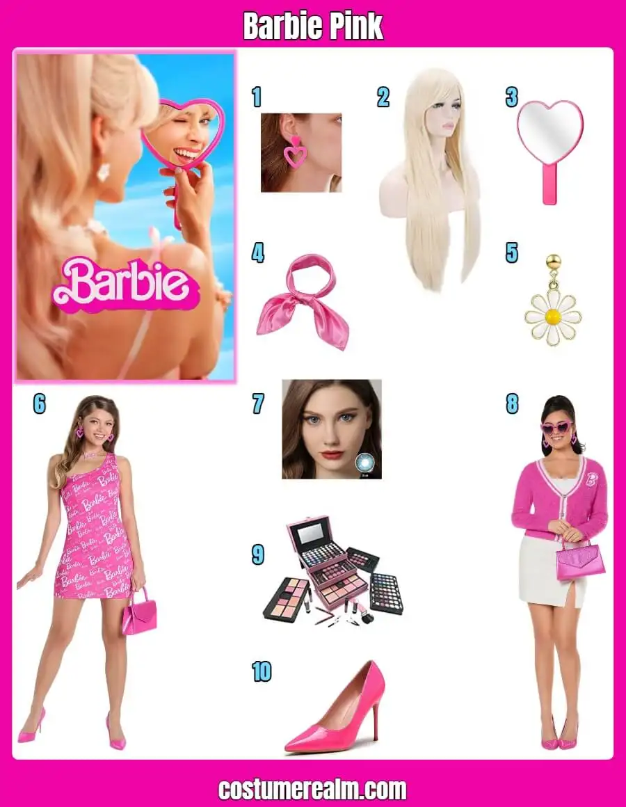 Barbie 2023 Pink Costume